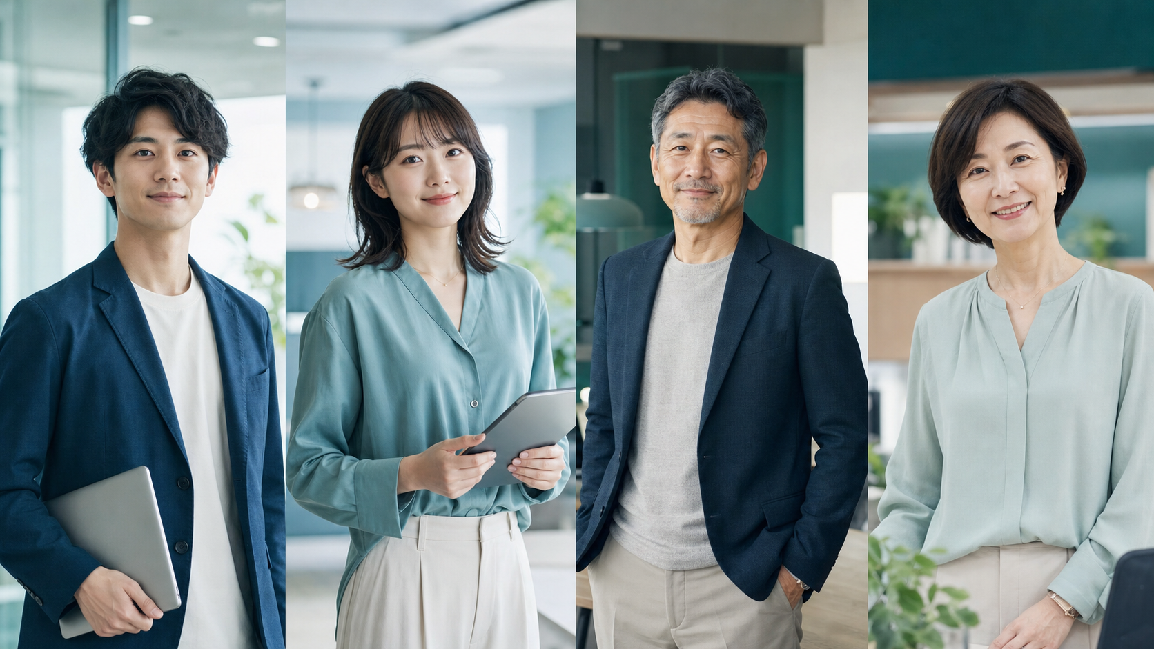 若手と経験豊かな世代が協働する合同会社ミライハウスの事業イメージ